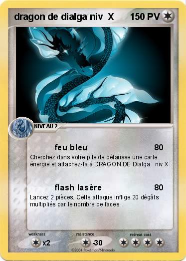 Pokemon dragon de dialga niv  X