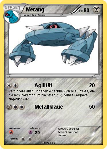 Pokemon Metang
