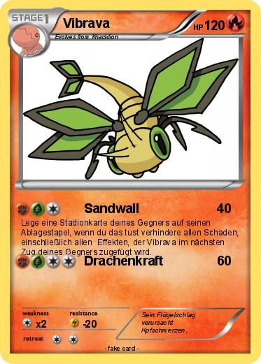Pokemon Vibrava