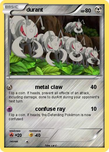 Pokemon durant
