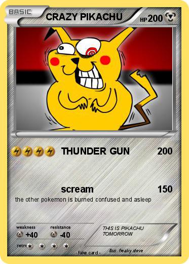 Pokemon CRAZY PIKACHU