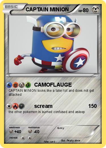 Pokemon CAPTAIN MINION