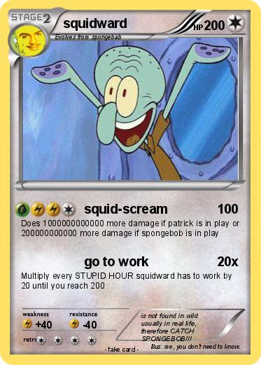 Pokemon squidward