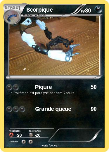 Pokemon Scorpique