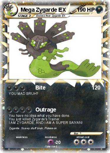 Pokemon Mega Zygarde EX