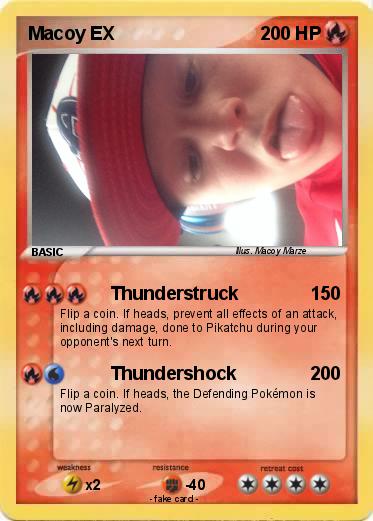 Pokemon Macoy EX
