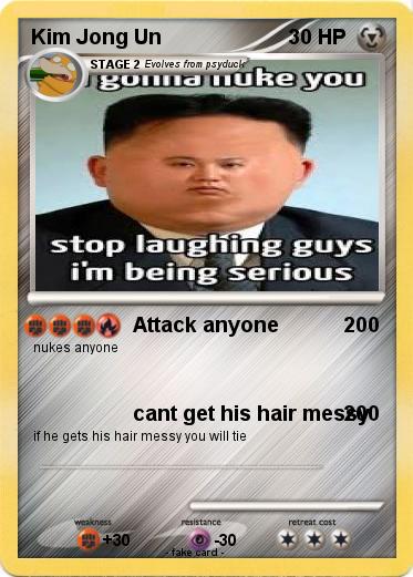Pokemon Kim Jong Un