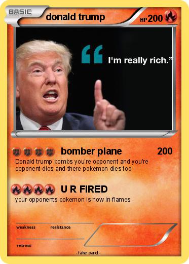 Pokemon donald trump