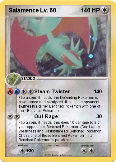 Pokemon Salamence Lv. 60