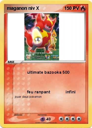 Pokemon maganon niv X          