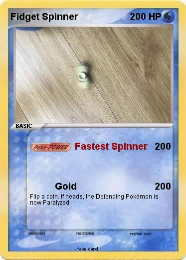 Pokemon Fidget Spinner