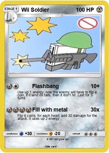 Pokemon Wii Soldier