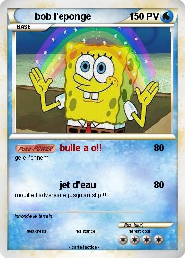 Pokemon bob l'eponge