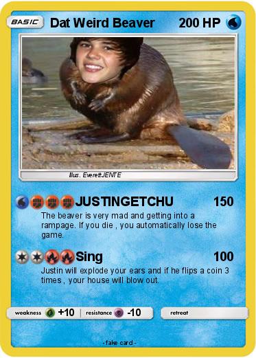 Pokemon Dat Weird Beaver