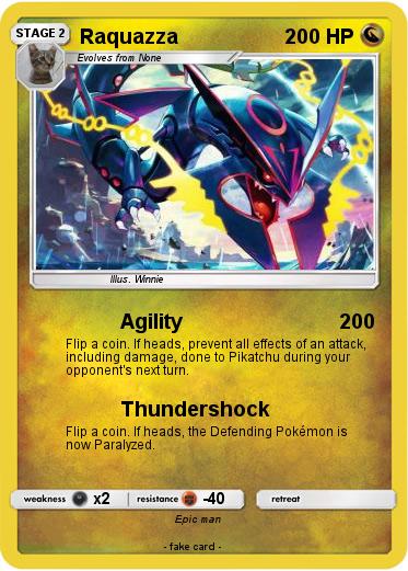Pokemon Raquazza