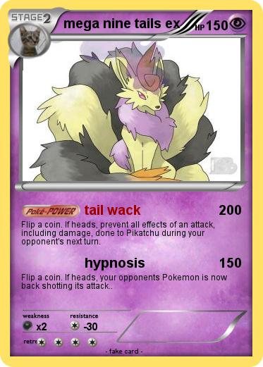 Pokemon mega nine tails ex