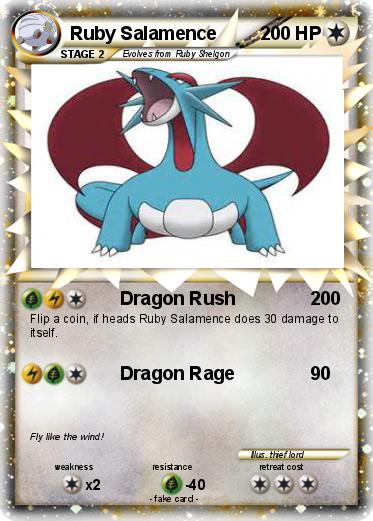 Pokemon Ruby Salamence