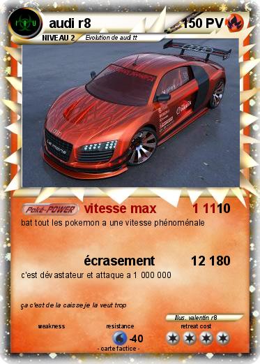 Pokemon audi r8