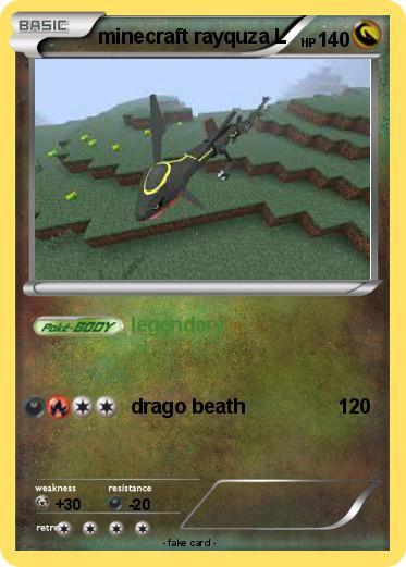 Pokemon minecraft rayquza L