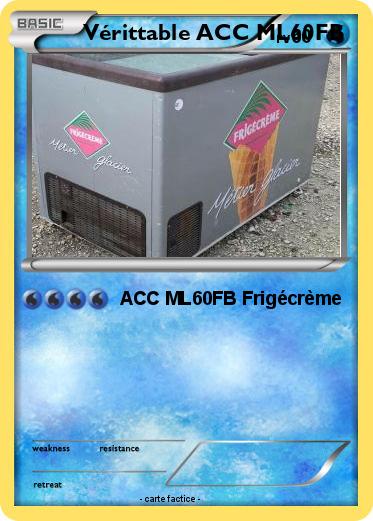 Pokemon Vérittable ACC ML60FB