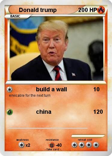 Pokemon Donald trump