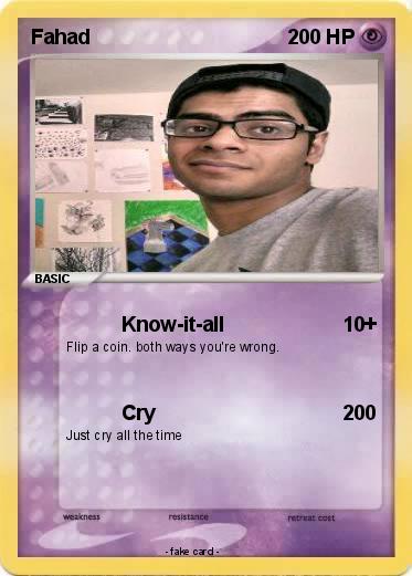 Pokemon Fahad