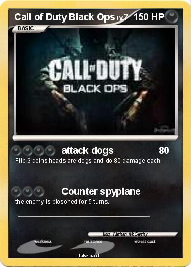 Pokemon Call of Duty Black Ops