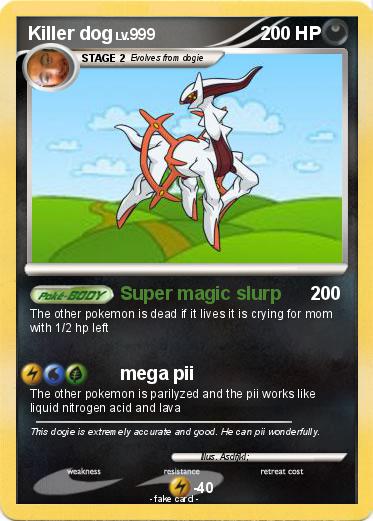 Pokemon Killer dog