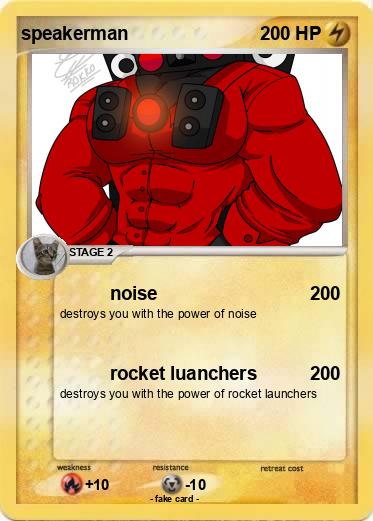 Pokemon speakerman