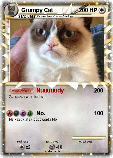 Pokemon Grumpy Cat