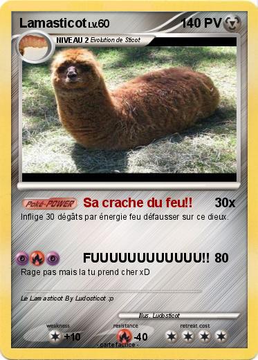 Pokemon Lamasticot
