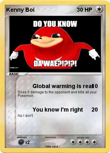 Pokemon Kenny Boi