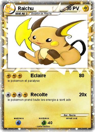 Pokemon Raichu