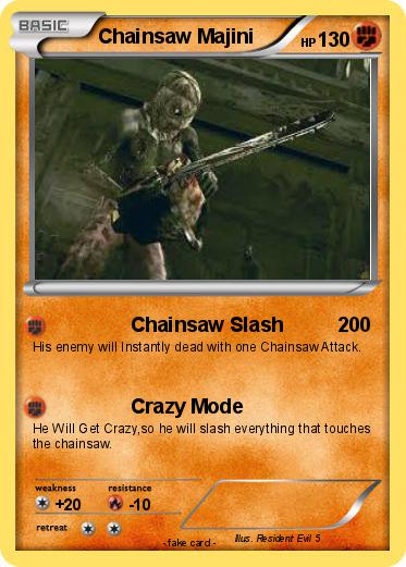 Pokemon Chainsaw Majini