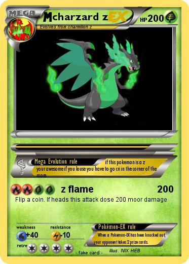Pokemon charzard z