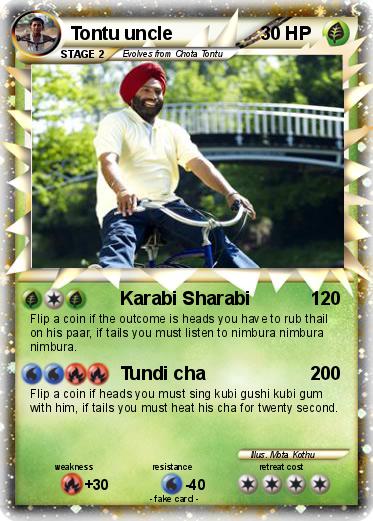 Pokemon Tontu uncle