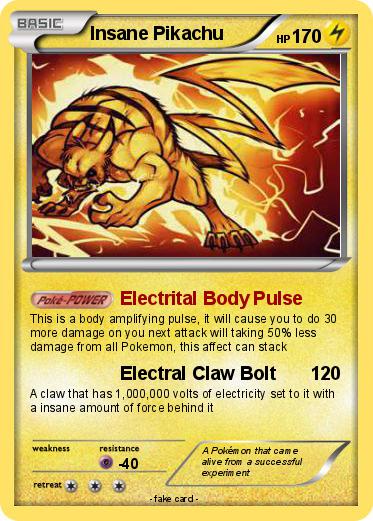 Pokemon Insane Pikachu