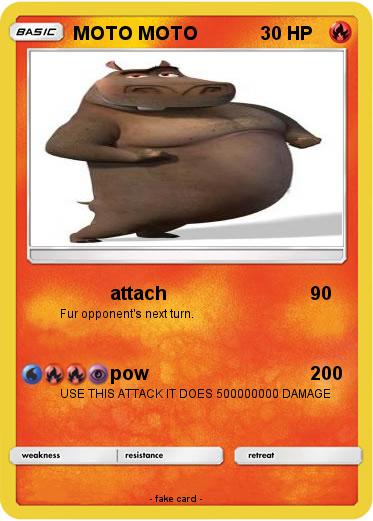 Pokemon MOTO MOTO