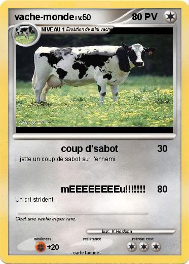 Pokemon vache-monde