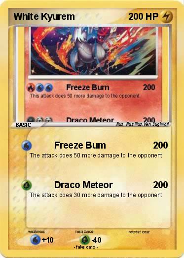 Pokemon White Kyurem
