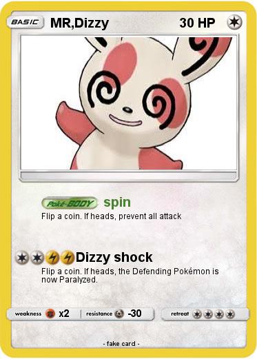 Pokemon MR,Dizzy