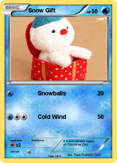 Pokemon Snow Gift