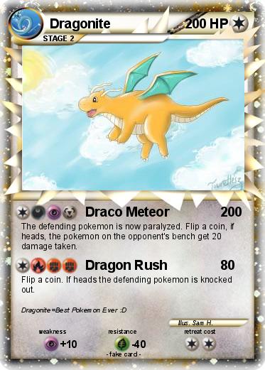 Pokemon Dragonite