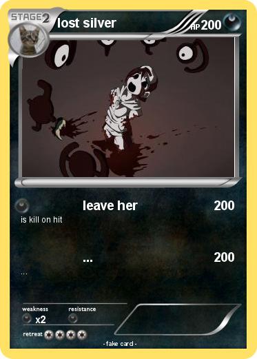 Pokemon lost silver