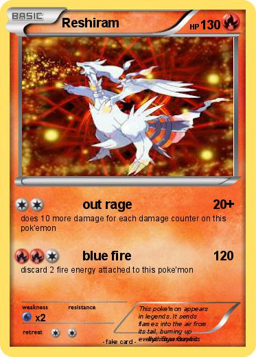 Pokemon Reshiram