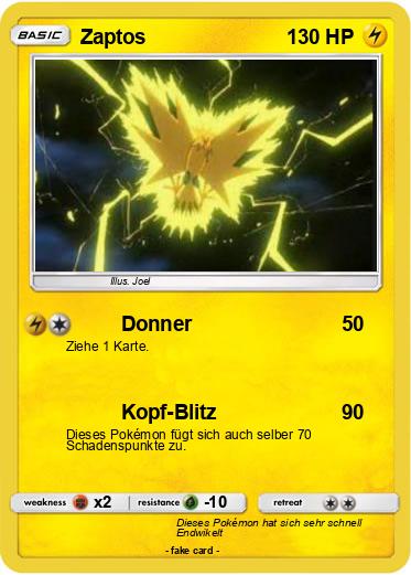 Pokemon Zaptos