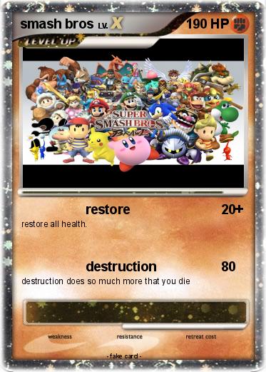 Pokemon smash bros