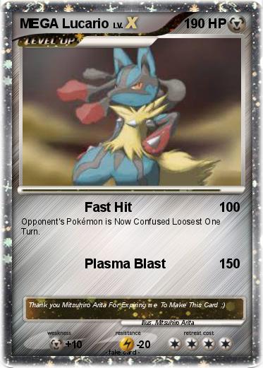Pokemon MEGA Lucario