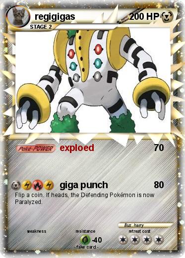 Pokemon regigigas