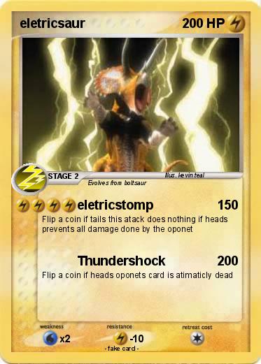 Pokemon eletricsaur